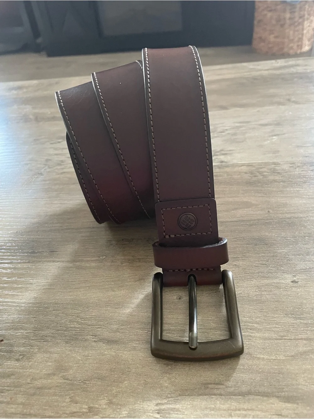 Columbia brown leather